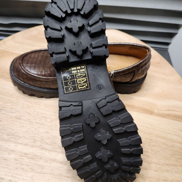 Mudd Girls Slip-On Loafer Shoes – Brown, Size 5, Unworn - Picture 10 of 11